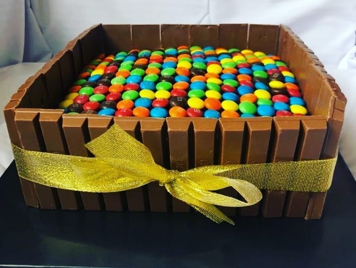 Candy cake baked by Saraswathy